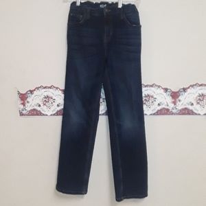 Cat and Jack girls blue jeans 14 husky